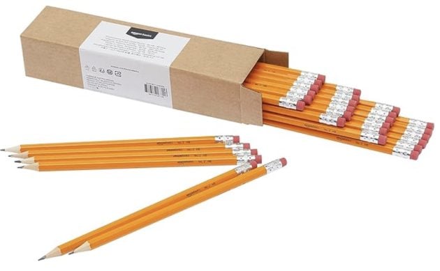 Amazon Basics Woodcased #2 Pencils